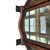Antique China Cabinet, Victorian, Serpentine Glass, Horner Style #22661