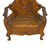 Antique Hall Tree, Victorian Tiger Oak w/ Storage Bench + Mirror #22670 (1 of 2)
