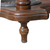 Antique Hall Tree, Mirror, Umbrella Holder, Burl Walnut, Marble Top #22668