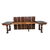 Antique Banquet Dining Table, 7 Leaves, Victorian, Walnut #22620
