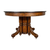 Antique Victorian Quarter-Sawn Oak Three-Leaf Extension Dining Table #22652