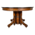 Antique Victorian Quarter-Sawn Oak Three-Leaf Extension Dining Table #22652
