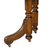 Antique Victorian Quarter-Sawn Oak Three-Leaf Extension Dining Table #22652