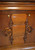 SOLD Antique Victorian Carved Oak Murphy Bed with Beveled Mirror