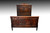 SOLD Antique Carved Oak Britton Story Bed