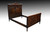 SOLD Antique Carved Oak Britton Story Bed