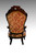 SOLD Civil War Era Victorian Pierce Carved Gentleman's Arm Chair