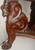 SOLD Mahogany Carved Griffin Library Table Possibly R.J. Horner