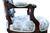 SOLD Four Piece Jellif Style Parlor Set