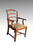 SOLD Set of 7 Mahogany Chippendale Ribbon Back Dining Room Chairs