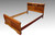 SOLD Five Piece Art Deco Waterfall Bed Set