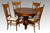 SOLD Antique Round Oak Dining Table with Split Base