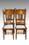 SOLD Antique Set of 4 Larkin #1 Press Back Chairs