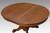 SOLD Antique Victorian Round Oak Claw Foot Dining Table