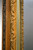 SOLD  Antique Victorian Multi-Carved Molded Gold Gesso Oak Wall Mirror
