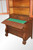 SOLD Antique Period Flame Mahogany Secretary Bookcase Desk