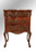 SOLD Antique Burl Walnut French Carved Three-drawer Chest
