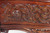 SOLD Antique Burl Walnut French Carved Three-drawer Chest