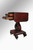 SOLD Antique Period Empire Double-drawer Drop Leaf Work Stand
