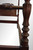 SOLD Antique Acanthus Carved Pencil Post Twin Size Mahogany Bed