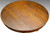 SOLD Antique Victorian Round Oak Dining Table with leaf