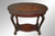SOLD Antique Oval Oak Library Table