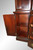 SOLD Antique Mahogany Duncan Phyfe Curved Door Breakfront by Drexel