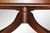 SOLD Oval Mahogany Unusual Dining Table with 2 Leaves