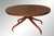 SOLD Oval Mahogany Unusual Dining Table with 2 Leaves