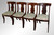 SOLD Antique Set of Four Period Empire Dining Chairs