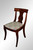 SOLD Antique Set of Four Period Empire Dining Chairs
