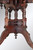 SOLD Antique Marble Top Burl Walnut Trim Parlor Stand