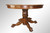 SOLD Antique Round Oak Claw Foot Lion Head Dining Table