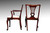 SOLD Set of 8 Solid Mahogany Queen Anne Dining Chairs