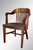 SOLD Antique Walnut Mahogany Bankers Chair