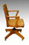 SOLD Oak Lawyers Office Desk Chair