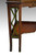 SOLD Vintage Hand Paint Decorated Walnut Corner China Cabinet – 1930s