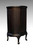 SOLD Very Unusual & Rare Antique Mahogany Record/ Metal Disc Cabinet w/Cylinder Front Doors