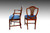 SOLD Vintage Set of 6 Mahogany Hepplewhite Formal Dining Room Kitchen Chairs *REDUCED PRICE*