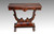 SOLD Antique Period Flame Mahogany Civil War Era Empire Game Table