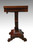 SOLD Antique Period Flame Mahogany Civil War Era Empire Game Table