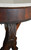 SOLD Antique Rosewood Oval Marble Top Table - Civil War Era