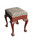 SOLD Antique Chippendale Centennial Hand Made Needlepoint Footstool