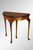 SOLD Antique Burl Walnut Chippendale Game Table