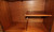 SOLD Antique Flame Mahogany Carved Chippendale Bar