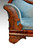 SOLD Antique Period Civil War Era Mahogany Empire Sofa