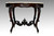 SOLD Antique Rosewood Rococo Carved Marble Top Oversized Parlor Stand