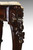SOLD Antique Rosewood Rococo Carved Marble Top Oversized Parlor Stand