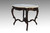 SOLD Antique Rosewood Rococo Carved Marble Top Oversized Parlor Stand