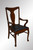 SOLD Antique Set of Four Tiger Oak Victorian Dining Chairs - Twin Arms